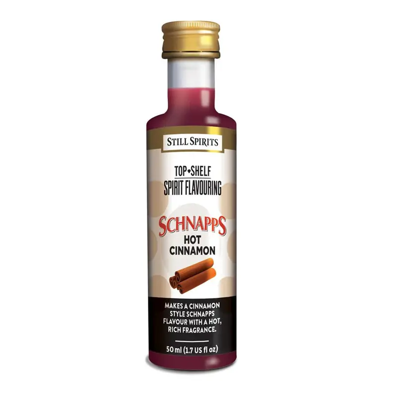 Still Spirits Top Shelf Hot Cinnamon Schnapps Flavoring – 50Ml 1