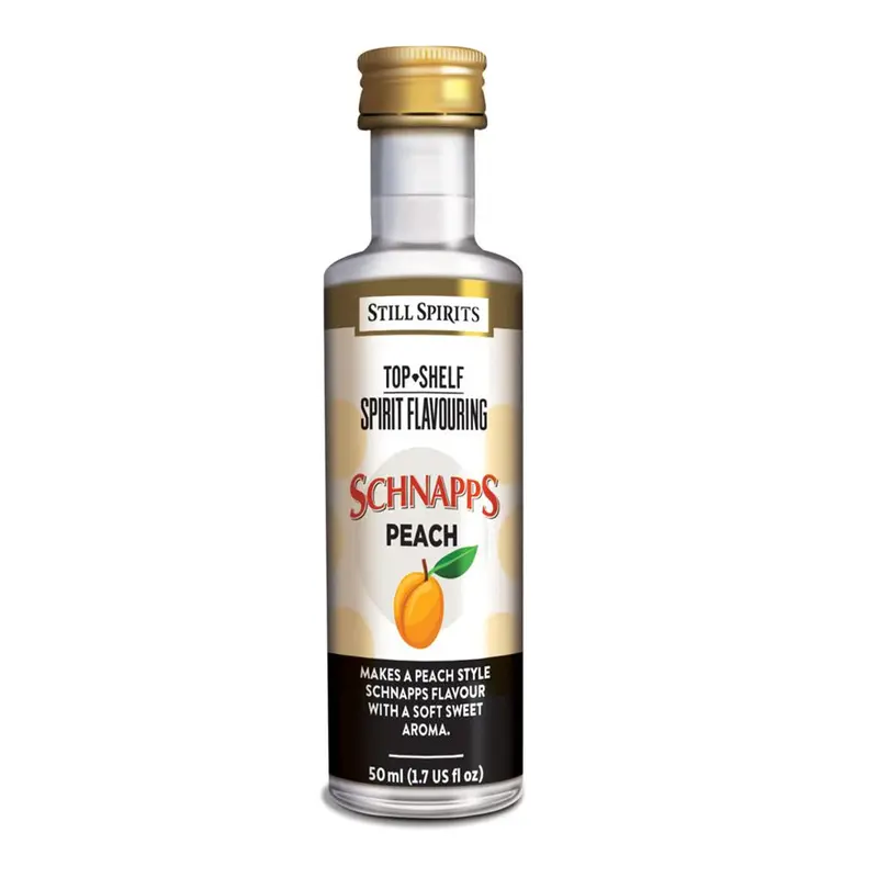 Still Spirits Top Shelf Peach Schnapps Flavoring – 50Ml Sample 1