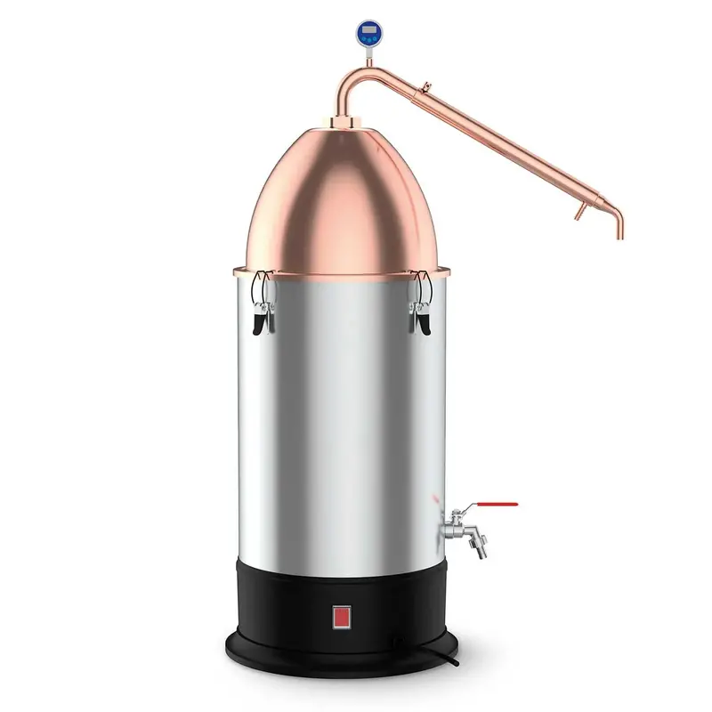 Still Spirits Turbo 500 Essential Oil Extractor Kit With Copper Alembic Dome Still 1