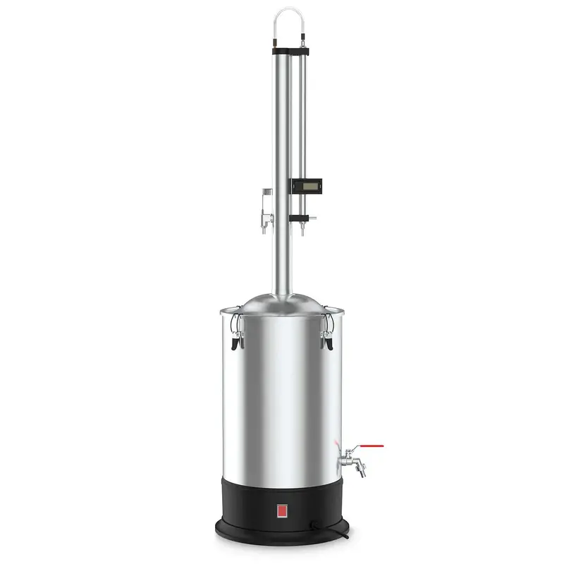 Still Spirits Turbo 500 Essential Oil Extractor – Stainless Steel Reflux Condenser Version 1