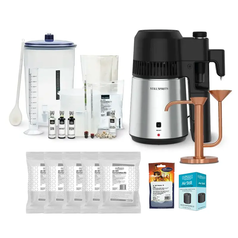 Still Spirits Turbo Air Still Pro Super Starter Kit With Copper Parrot Head 1