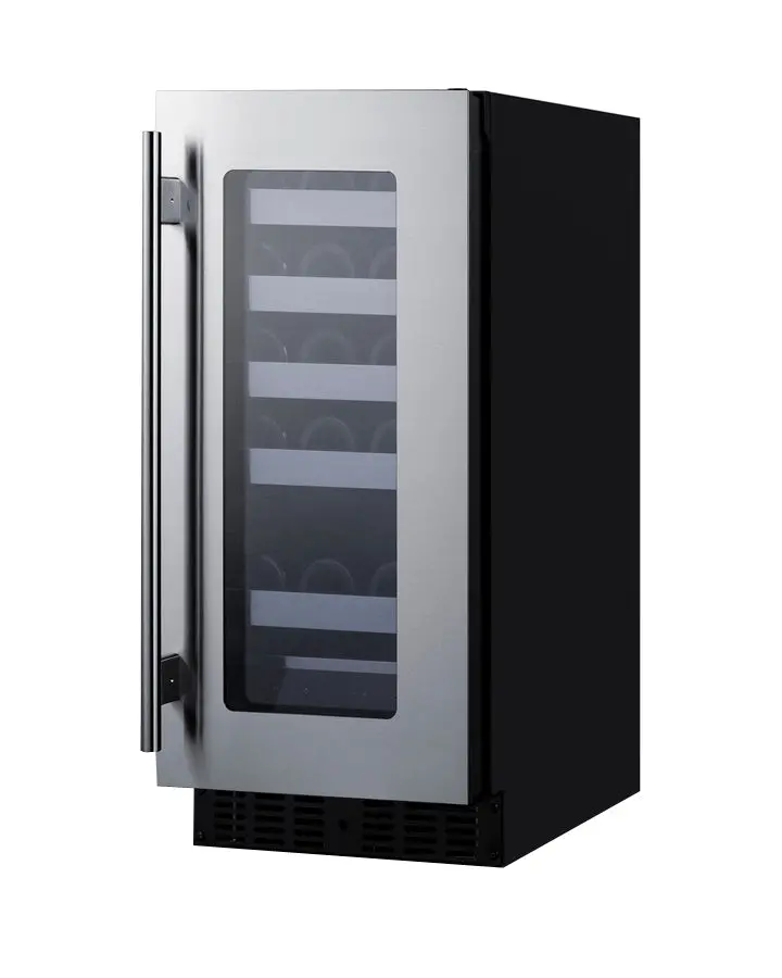 Summit 15" Shallow-Depth Ada-Compliant Built-In Wine Cellar – Compact Undercounter Design 1