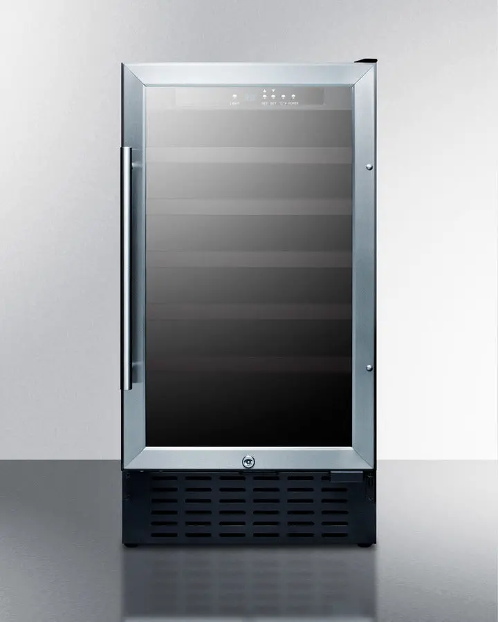 Summit 18" Ada-Compliant Built-In Wine Cellar – 34-Bottle Single-Zone Design 1