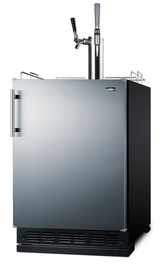 Summit 24-Inch Freestanding Cold Brew And Nitro Coffee Kegerator 1