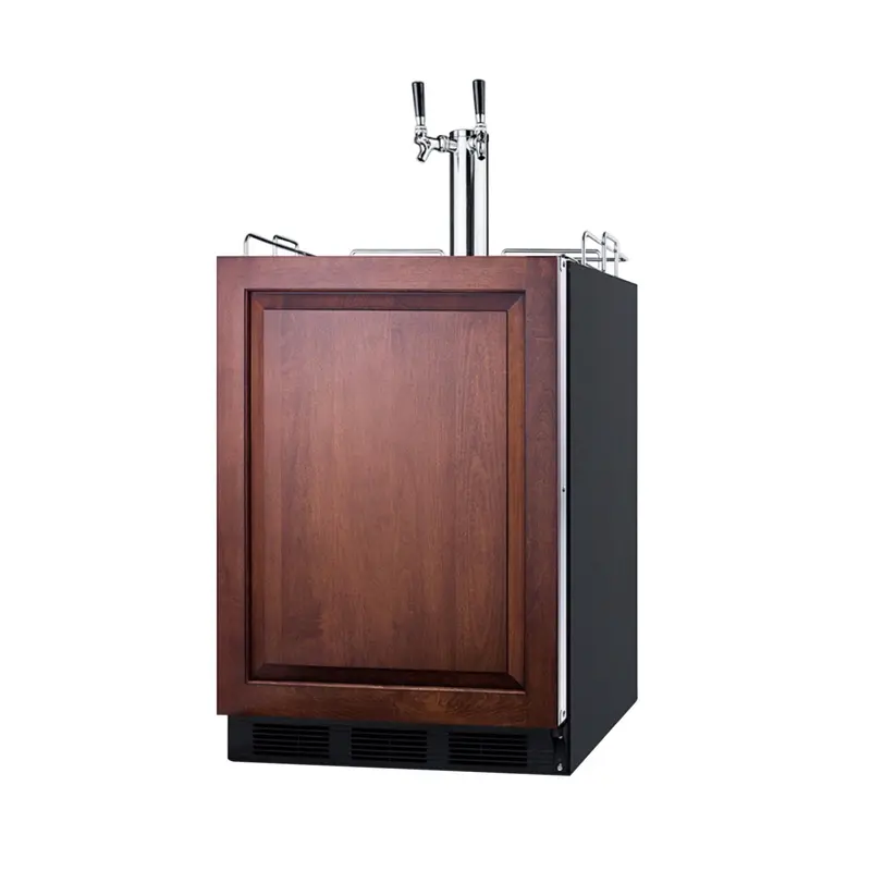 Summit Sbc58Blbiadaif Built-In Kegerator – 5.5 Cu. Ft., Dual Tap, Low Profile, Panel-Ready 1