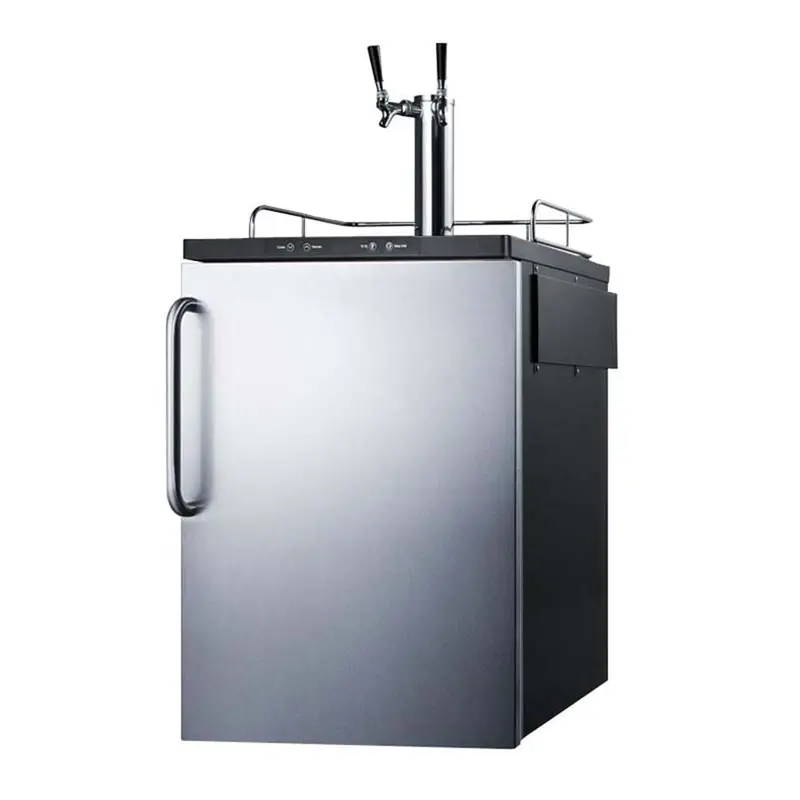 Summit Sbc635Mbisstbtwin Dual-Tap Built-In Kegerator – 5.6 Cu. Ft. 1