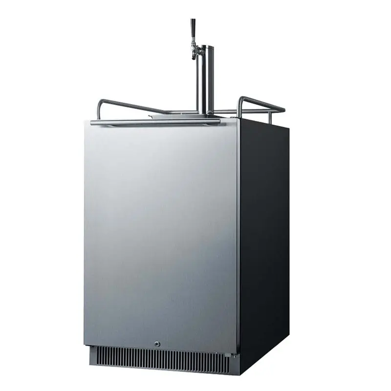 Summit Sbc677Bi Stainless Steel Door Single-Tap Built-In Kegerator – 6.5 Cu. Ft. 1