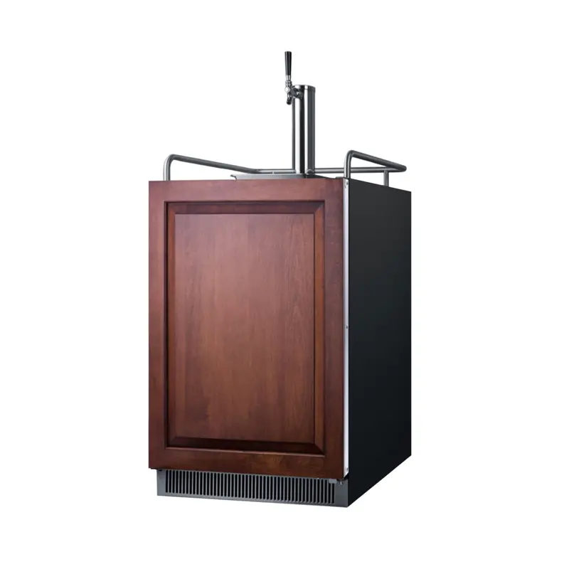 Summit Sbc677Biif Built-In Kegerator – 6.5 Cu. Ft., Single Tap, Panel-Ready 1