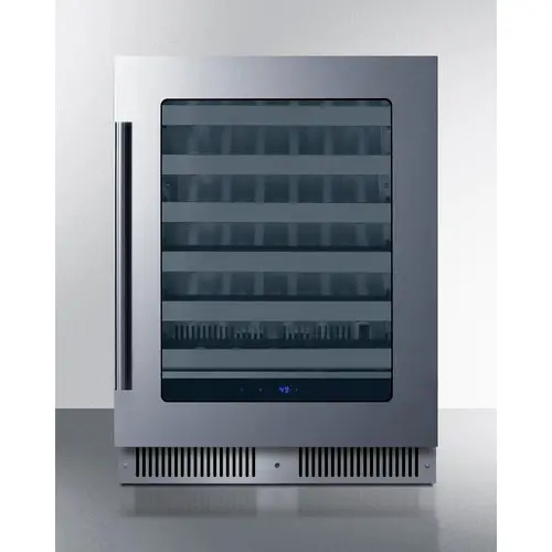 Summit Sdhw2442 Built-In 24" Wine Cellar With Dual-Zone Cooling 1