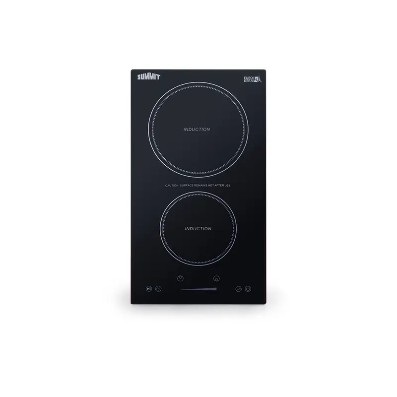 Summit Sinc2B115 12-Inch 2-Zone Induction Cooktop – 115V With Power Cord 1