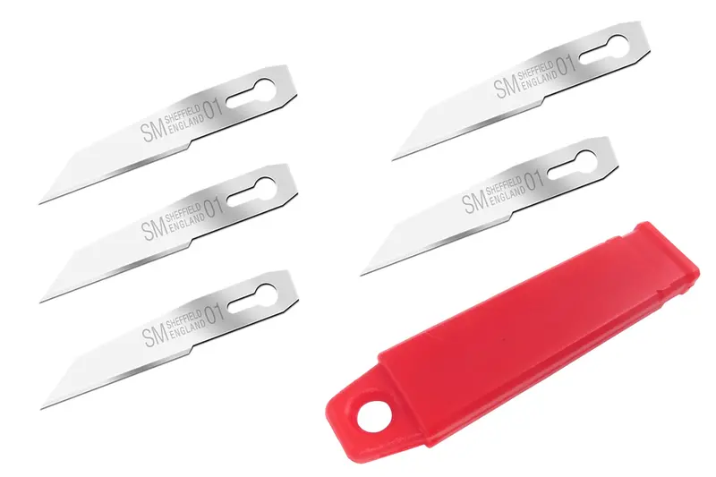Swann Morton Heavy-Duty Craft Knife Replacement Blades For Sm00 & Sm0-R Handles 1