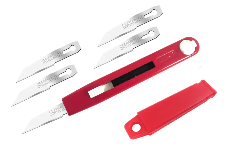 Swann Morton Sm0-R Dovetail Marking Knife — Ergonomic Handle, Razor-Sharp Bevel Edge 1