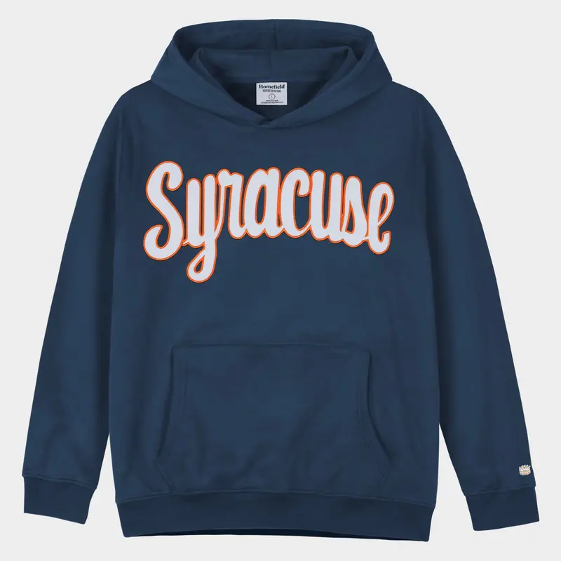 Syracuse Orange Retro Applique Pullover Hoodie 1