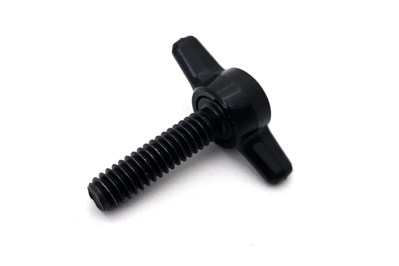 T-Knob Fastener: 1/4-20 Thread, 1-1/4" Wide Head, 1" Thread Length 1