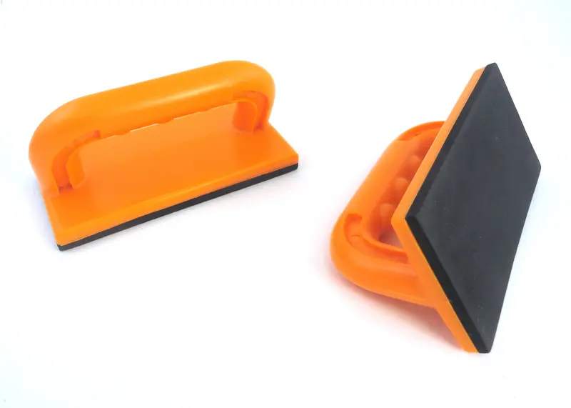 Taytools Safety Push Block Pair – 3" × 6" High-Friction Pads For Table Saws And Routers 1