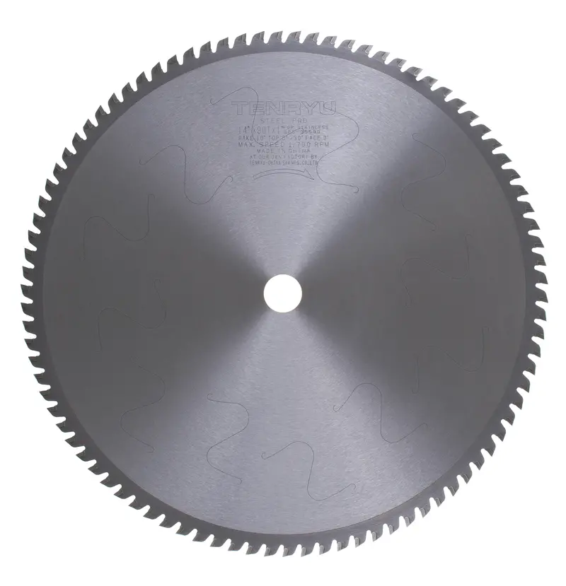 Tenryu 14-Inch 90-Tooth Stainless Steel Blade – Burr-Free Cutting (Sps-35590) 1