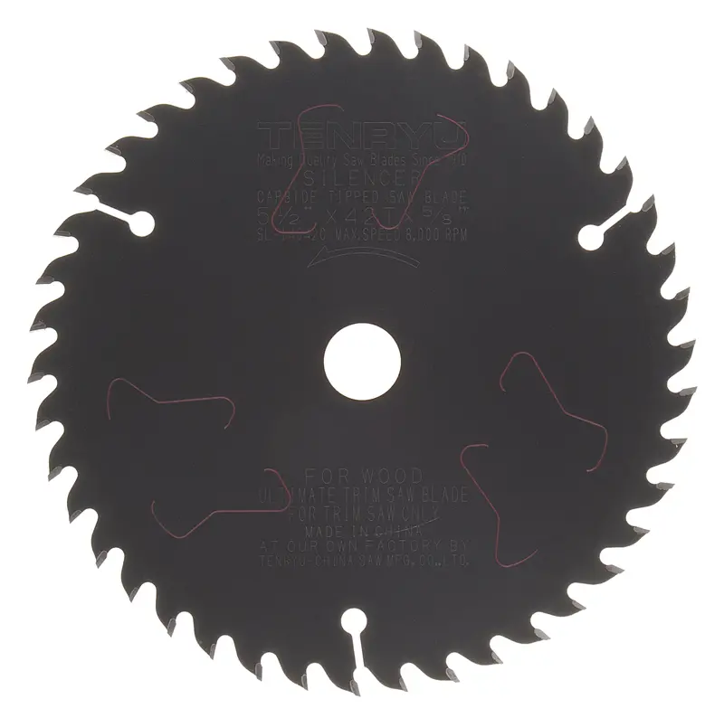 Tenryu 5-1/2-Inch 42-Tooth Wood-Cutting Blade – Smooth Performance (Sl-14042C) 1