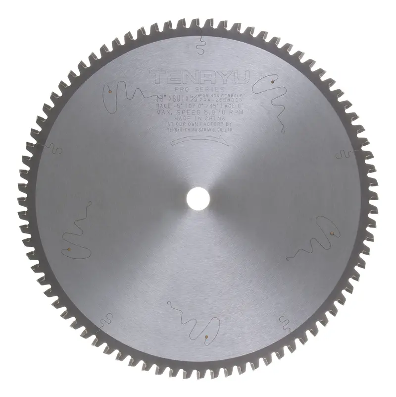 Tenryu Pra-25580Dn 10-Inch 80-Tooth Non-Ferrous & Aluminum Cutting Blade 1