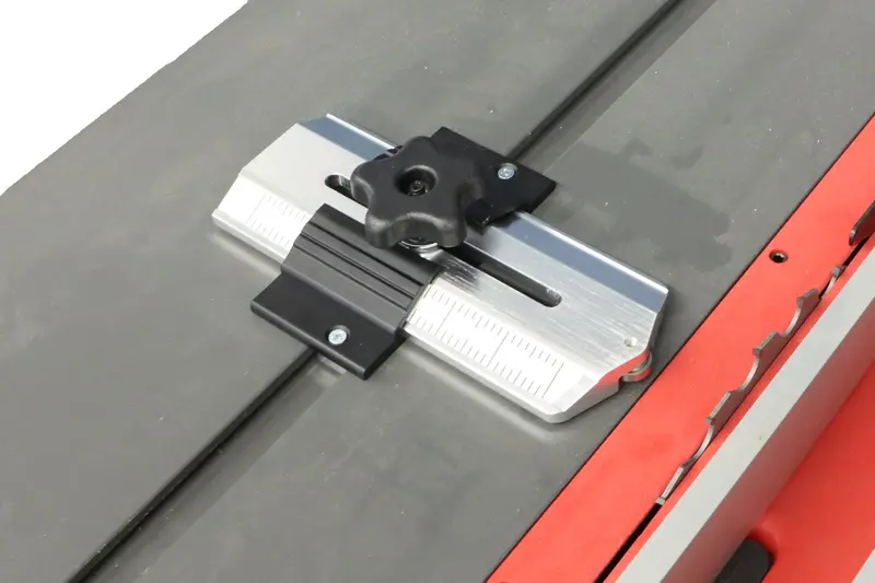 Thin-Rip Tablesaw Jig – Solid Anodized Aluminum, Fits Standard 3/4" × 3/8" Miter Slots 1