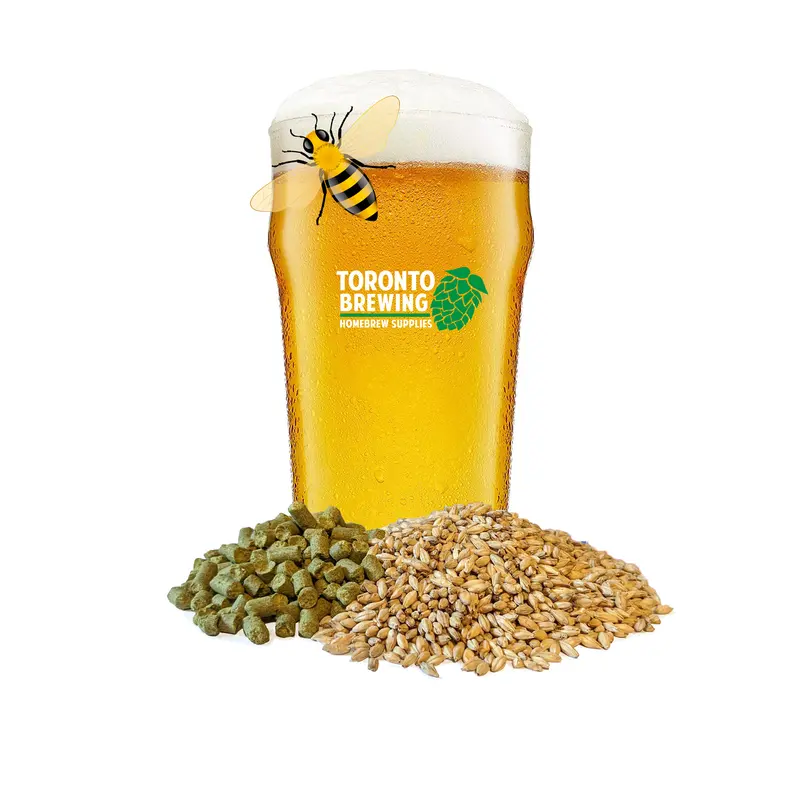 Toronto Brewing Honey Cream Ale — All-Grain Recipe Kit (5 Gallons) 1