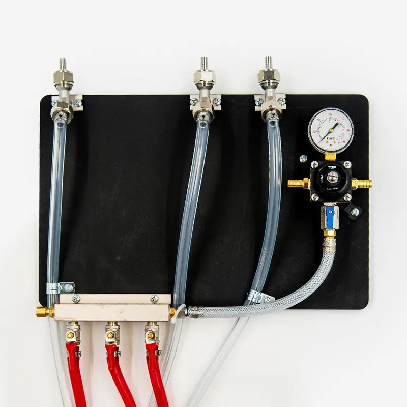 Triple-Port Wall Bracket Panel 1