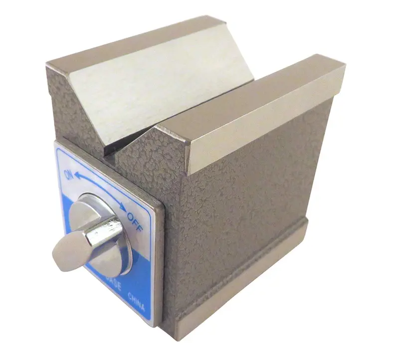 Triple-Sided Magnetic V-Block — Compact Workholding For Round & Irregular Parts (Model 731950) 1