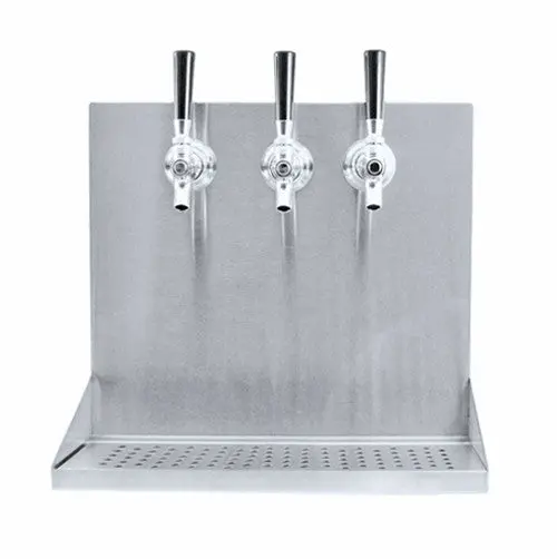 Triple Wall-Mounted Draft Faucet Setup 1