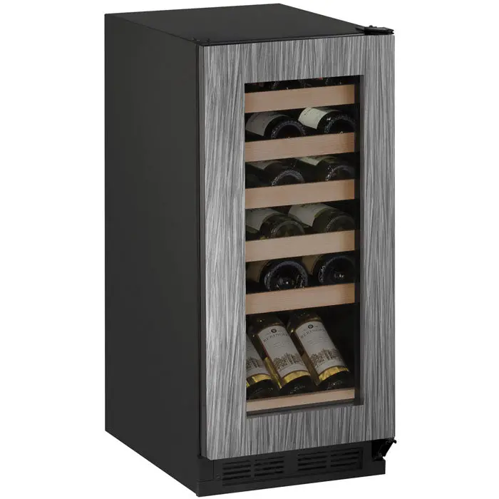 U-Line 1000 Series 15-Inch 24-Bottle Single-Zone Panel-Ready Wine Refrigerator 1
