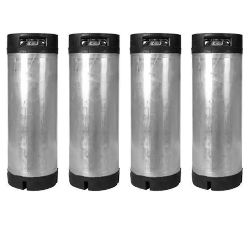 Used 5-Gallon Ball Lock Keg – Pressure-Tested, 4-Pack Bundle 1