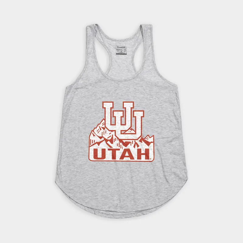 Utah Mountains Women'S Racerback Tank Top 1