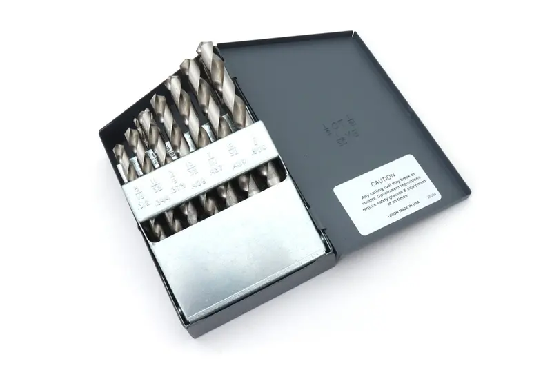 Viking Norseman 15-Piece Hss 118° Twist Drill Bit Set (1/16"–1/2", 1/32" Increments) 1