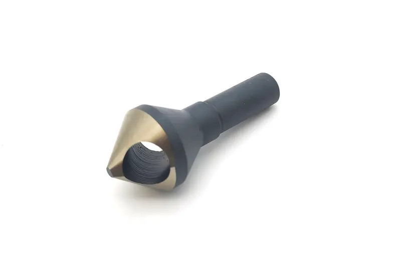Viking Norseman 3/16" Single-Flute Deburring Countersink — Pilotless, Chatter-Resistant 1