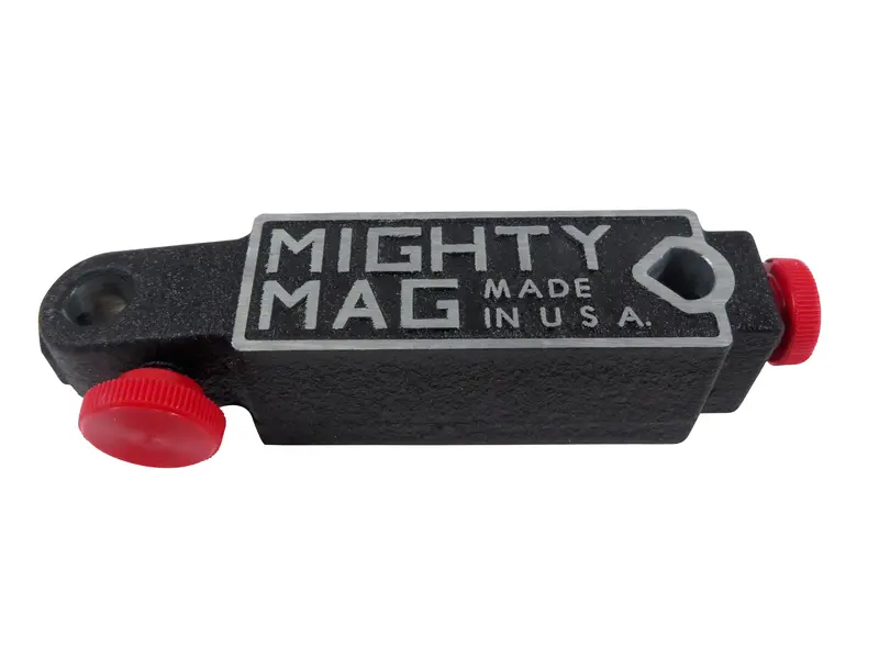 Westhoff Mighty Mag® Heavy-Duty Magnetic Base — 45 Lb Holding Force, Six Bolt Patterns 1