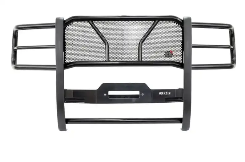 Westin Hdx 57-93835A Winch Mount Grille Guard Component – Black Powder-Coated Steel 1