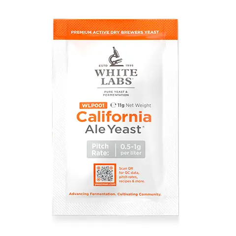 White Labs Wlpd001 California Ale Dry Yeast – 11G Single Pack 1