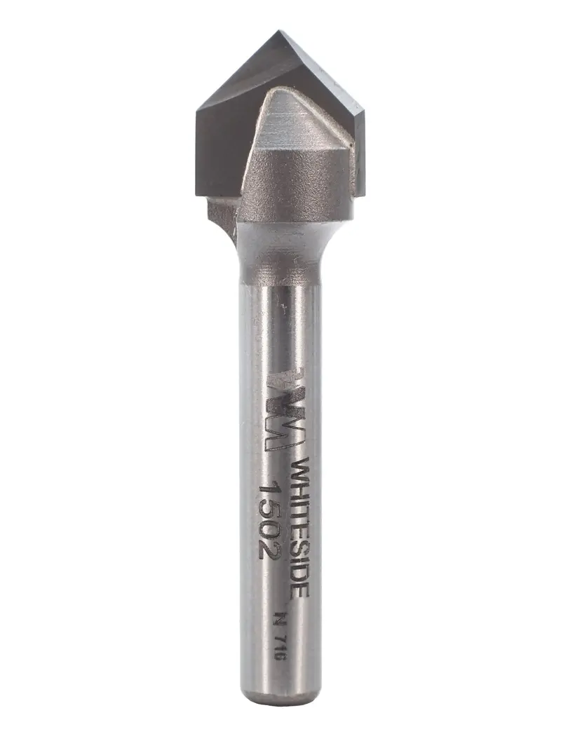 Whiteside 90° V-Groove Router Bits For Precision Joinery 1