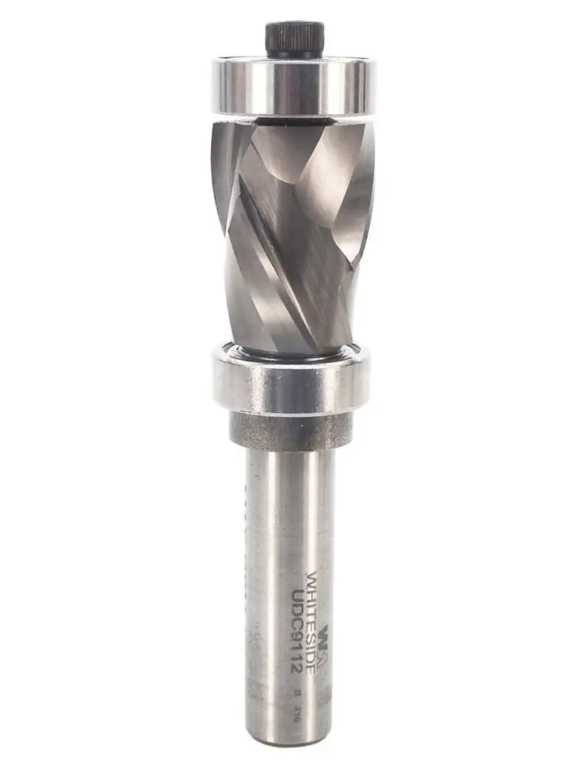 Whiteside Classic Ultimate Flush-Trim Router Bit With Dual Bearings For Top And Bottom Guidance 1