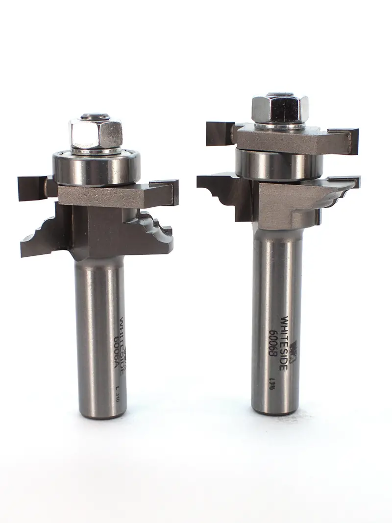 Whiteside Classical Stile-And-Rail Router Bit Set – 1/2" Shank, 7/8" Cutting Length, 3/8" Reveal Depth 1