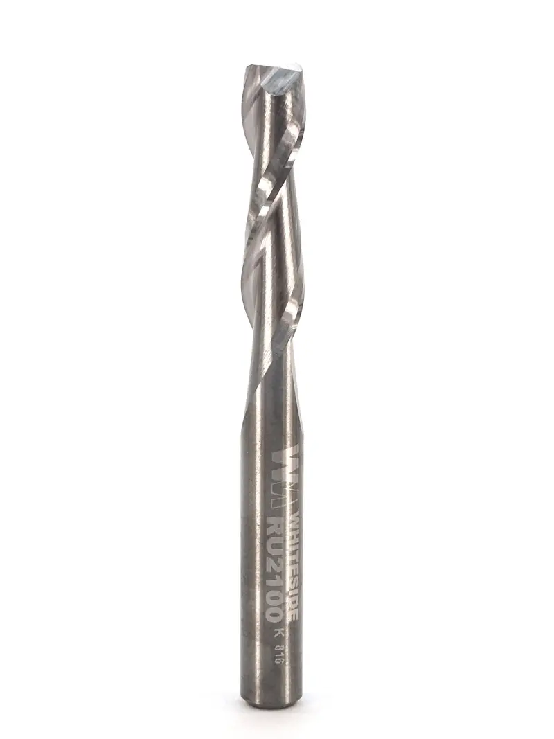 Whiteside Down-Cut Spiral Router Bits For Clean Top Surfaces 1