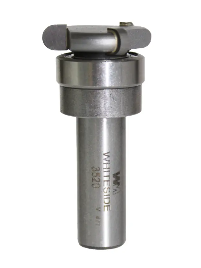 Whiteside Flute-Style Canoe Bit With 1/2-Inch Shank 1