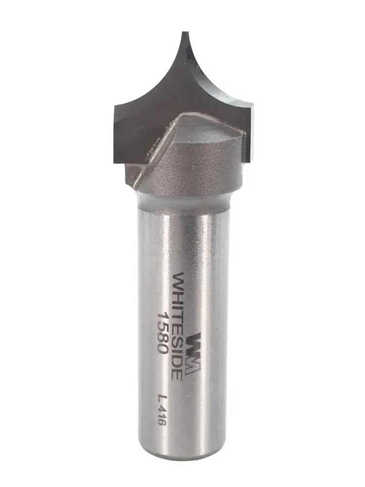 Whiteside Point-Cutting Roundover Bit – 1/2-Inch Shank For Clean, Chip-Free Edges 1