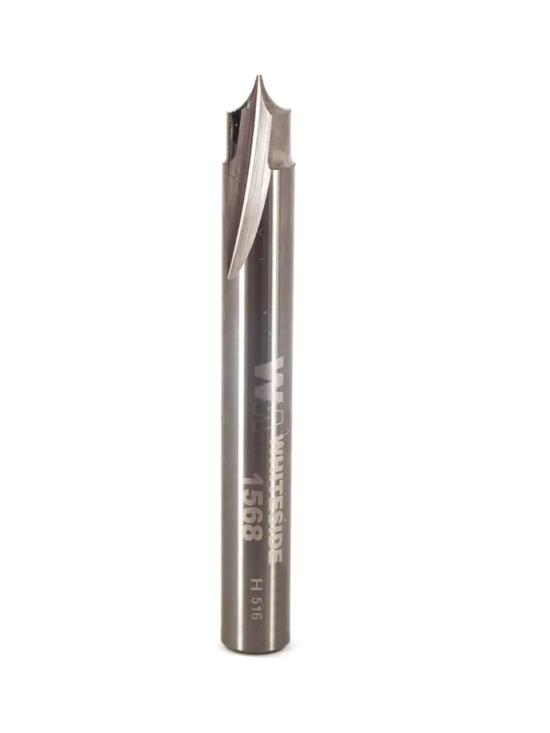 Whiteside Point-Cutting Roundover Bit – 1/4-Inch Shank For Fine Detail Routing 1