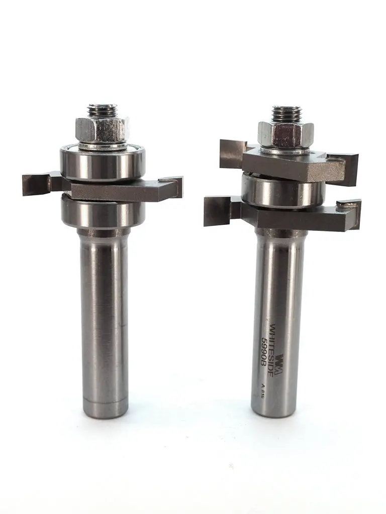 Whiteside Shaker Stile And Rail Router Bit Set – Optimized For 1/4" Undersized Material 1