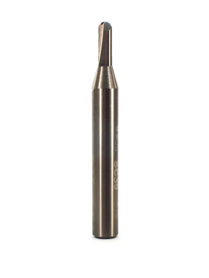 Whiteside Solid Carbide Round-Bottom Veining Router Bit For Detailed Woodwork 1