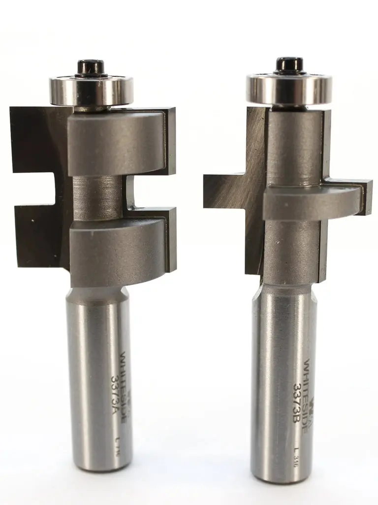 Whiteside Straight Tongue-And-Groove Router Bit Set 1