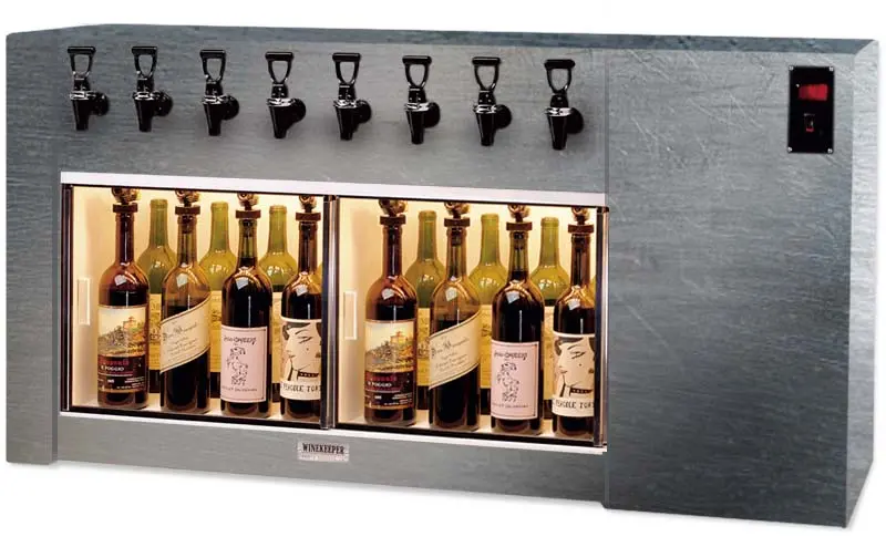 Winekeeper Magnum 8-Bottle Wine Dispenser With Premium Special Laminate Finish 1