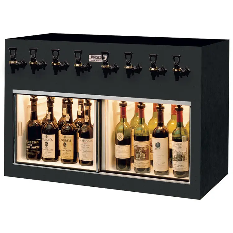 Winekeeper Monterey 8-Bottle Wine Preservation Unit – Laminate Exterior 1