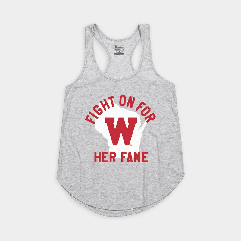 Wisconsin Badgers Fight Song Women'S Lightweight Tank Top 1