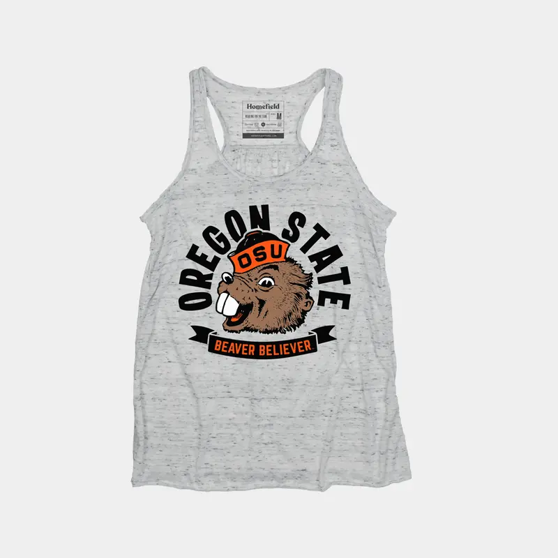 Women'S Oregon State Beaver Believer Sleeveless Top 1