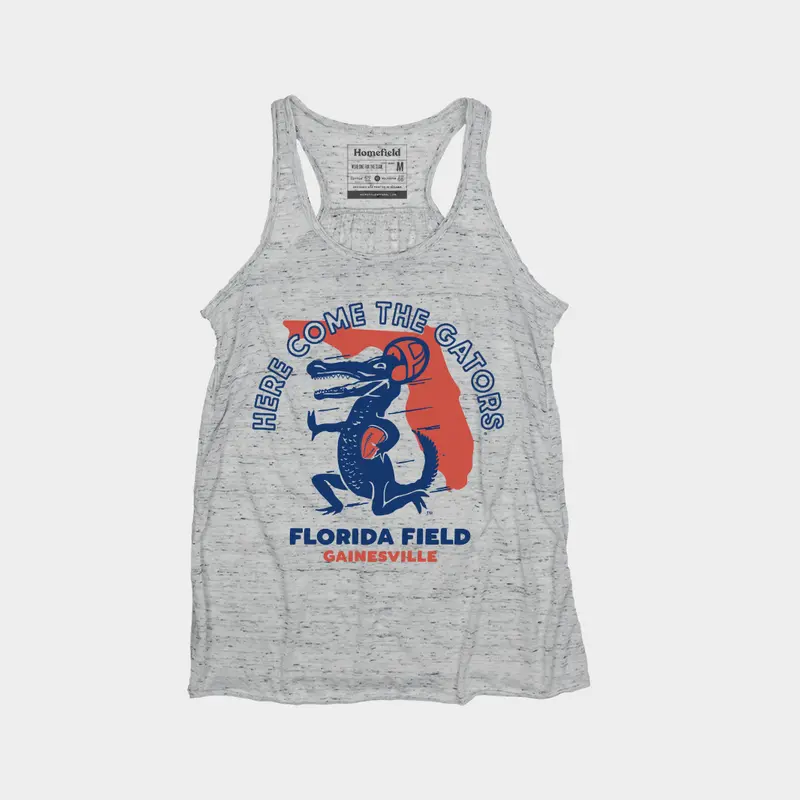 Women'S Vintage 'Here Come The Gators' Tank Top – Breathable Retro Style 1